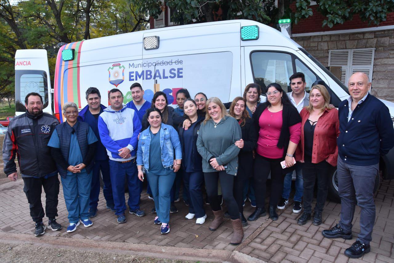 Embalse se fortalece el sitema de salud con una ambulancia de alta complejidad  portada