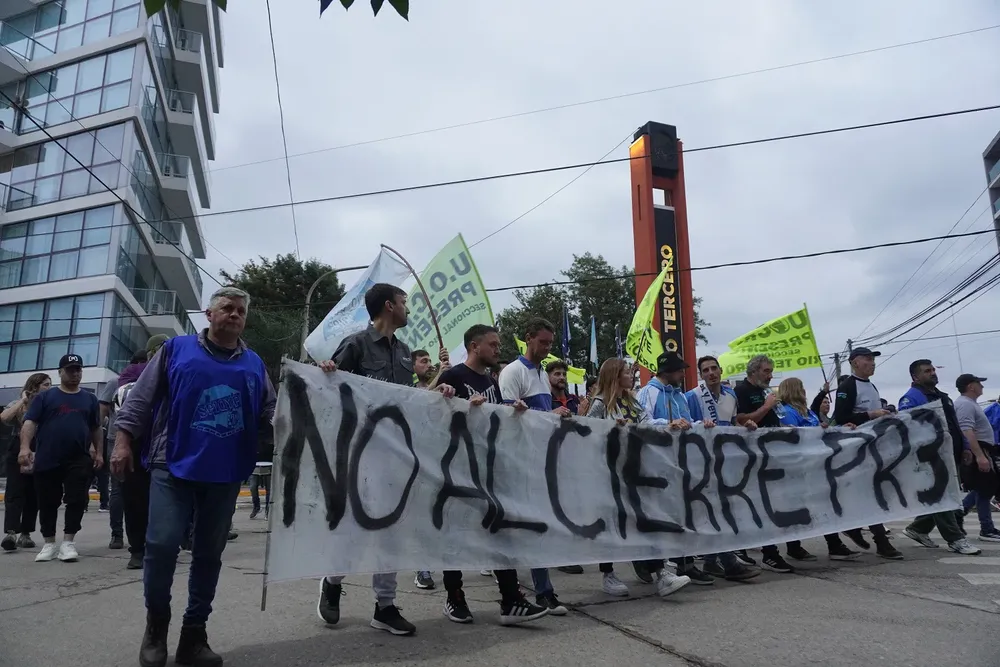 PROTESTA POR DESPIDOS RIO 3