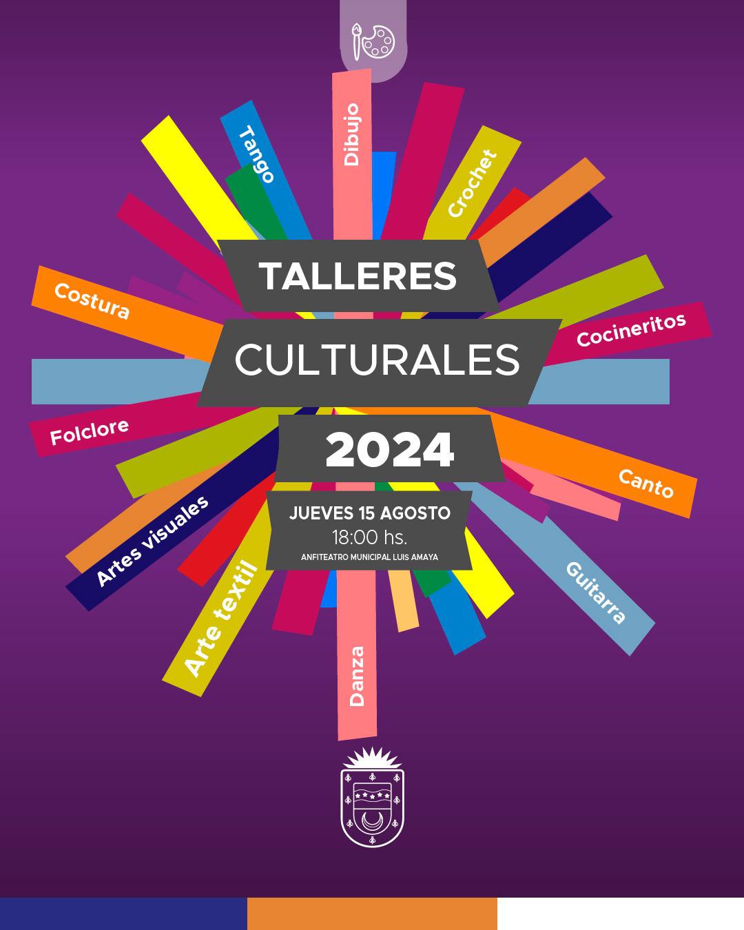 Muestra de talleres culturales municipales en Río Tercero
