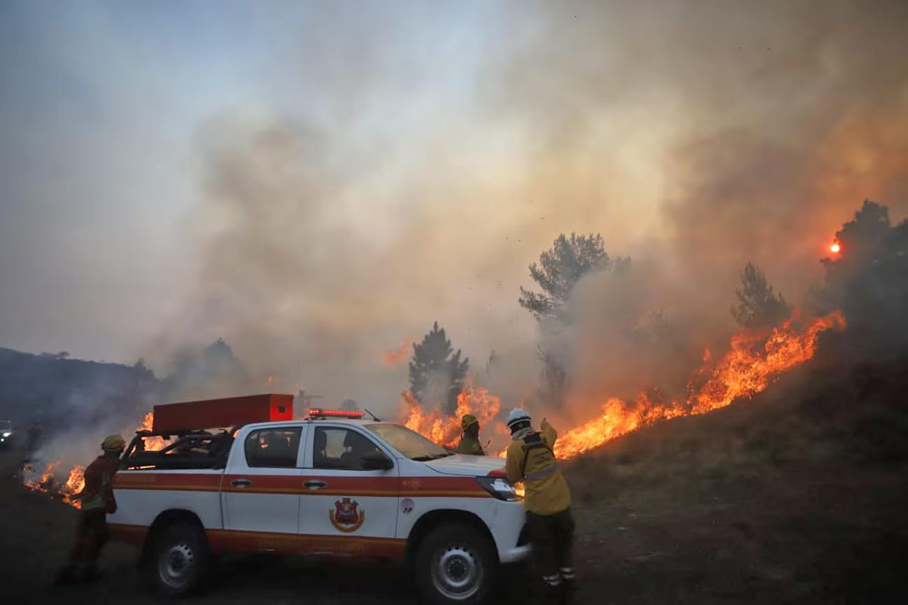 Incendio El Durazno