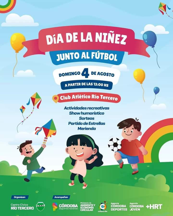 Celebración del Día de la Niñez en Río Tercero