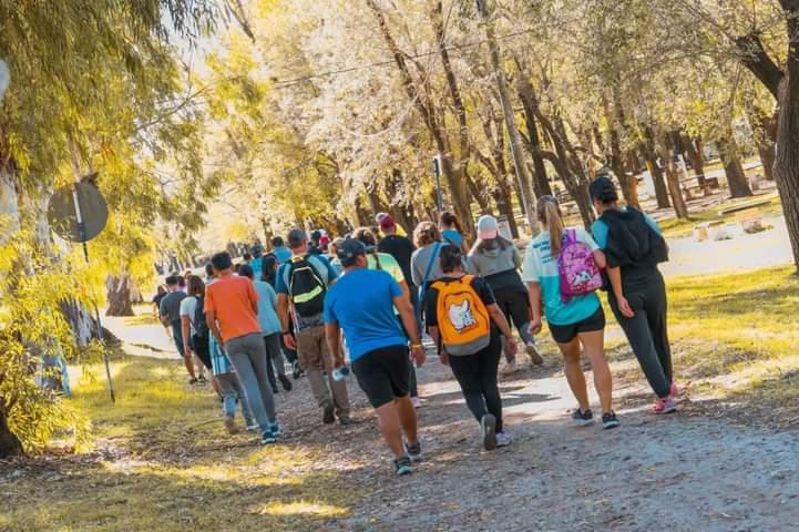 encuentro del club del caminante