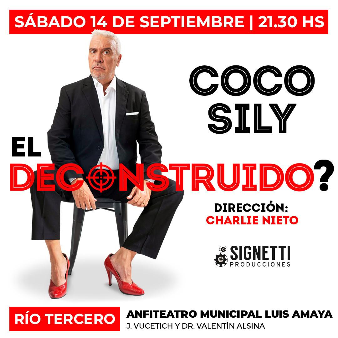 Coco Sily llega a Río Tercero